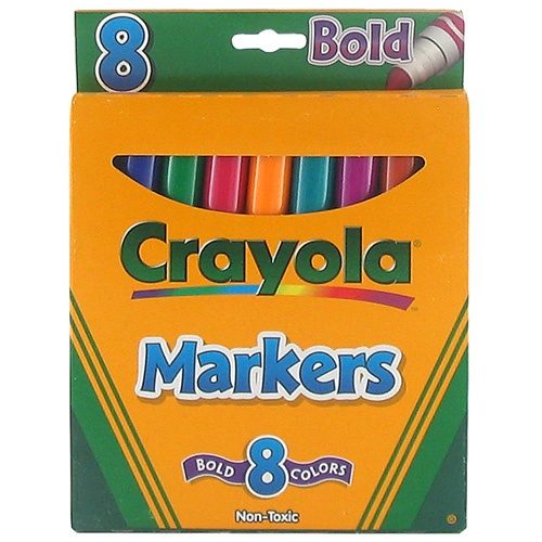 crayola bold markers