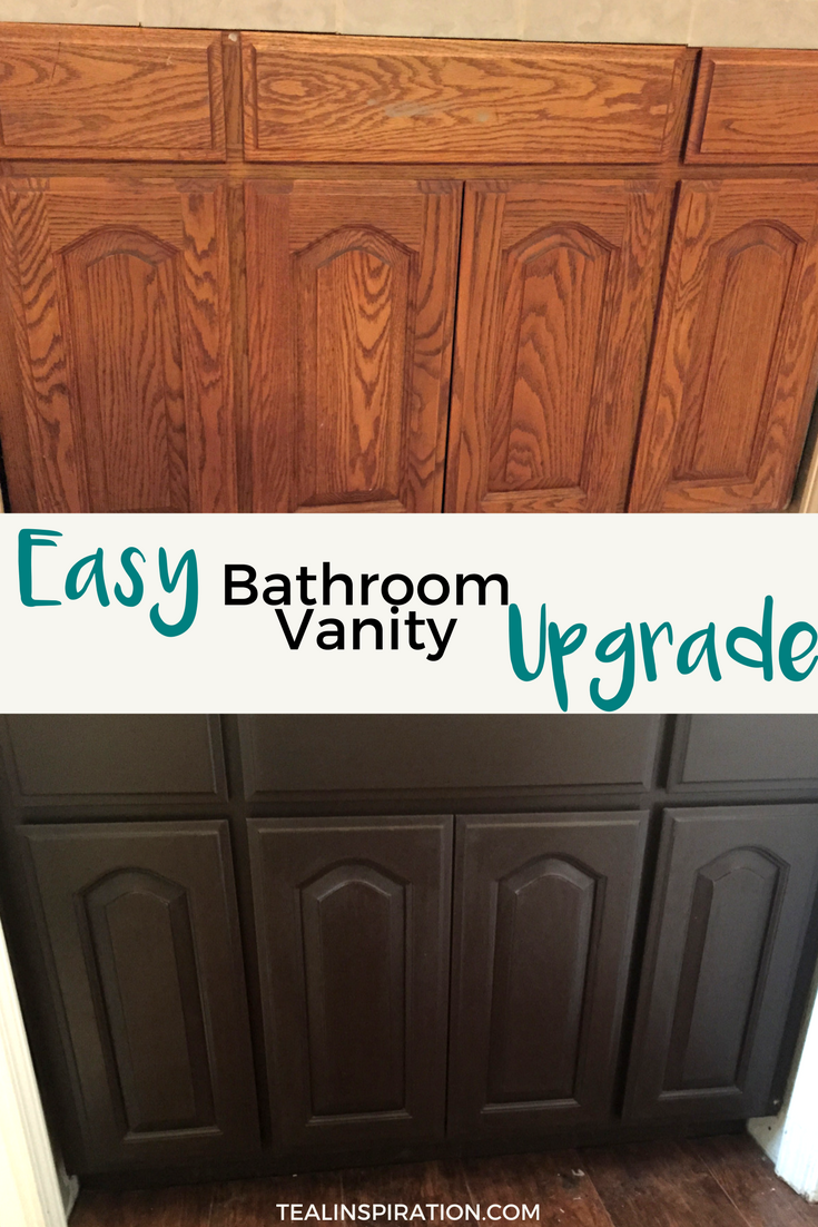 Easy Bathroom Vanity Upgrade