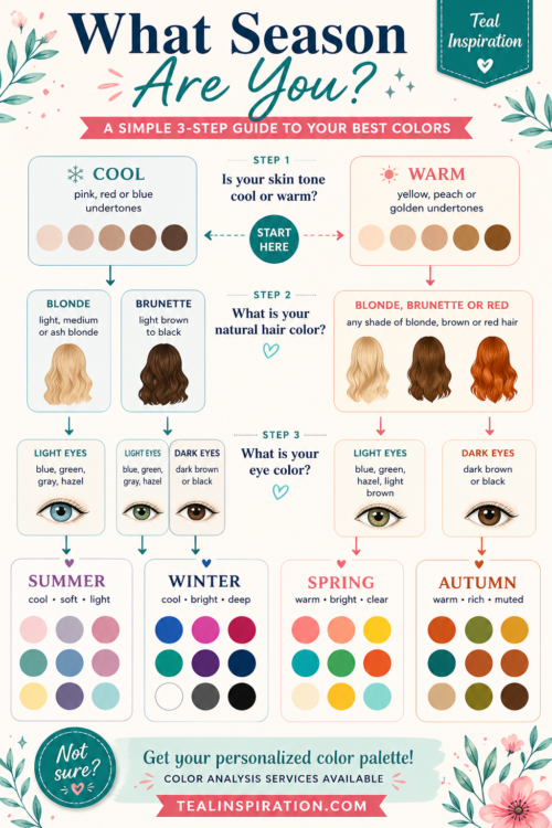 Seasonal Color Analysis Flowchart