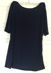 Market & Spruce Gwendolen V-Back Knit Shirt