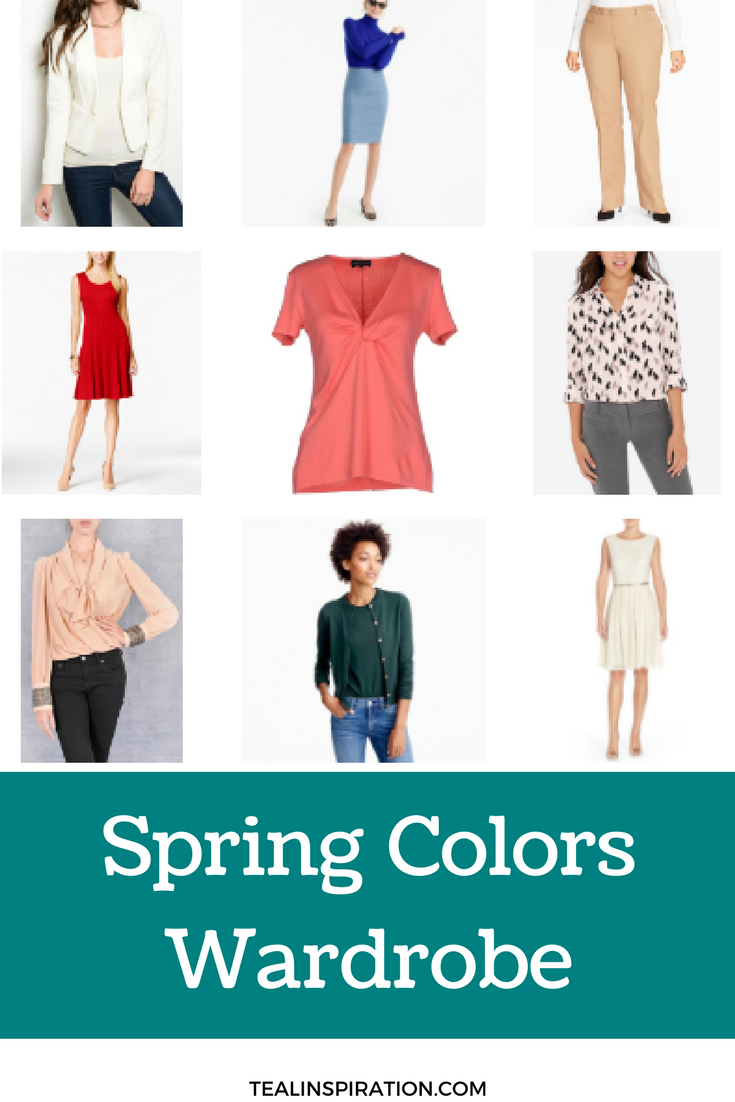 Spring Colors Wardrobe