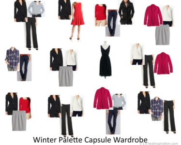 Winter Color Palette Wardrobe Capsule