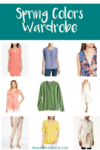 Spring Colors Wardrobe