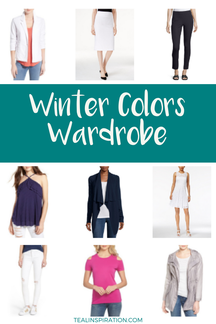 Winter Colors Wardrobe