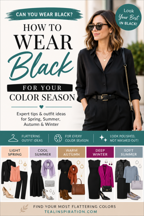 How to Wear Black for Your Color Season
