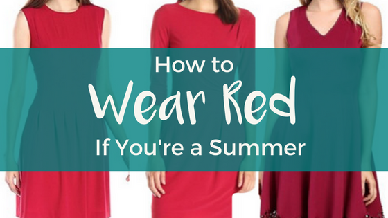 How to Wear Red if You're a Summer