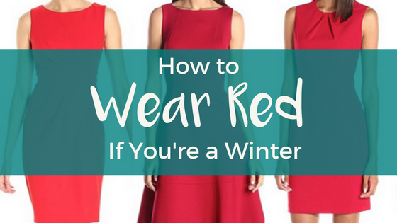 How to Wear Red if You're a Winter