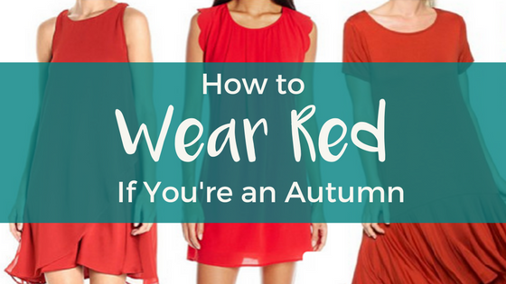 How to Wear Red if You're an Autumn
