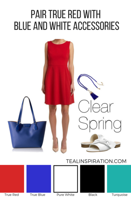 How to Wear Red if You're a Clear Spring