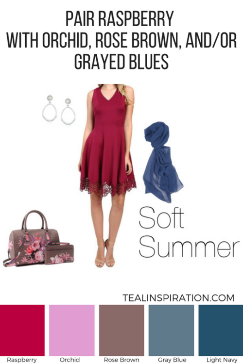 How to Wear Red if You're a Soft Summer