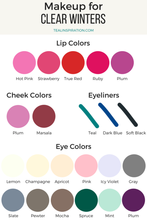 Makeup Colors for Winters – Inspiration