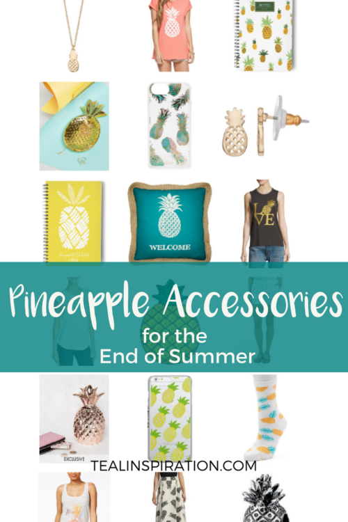 Pineapple Accessories for the End of Summer