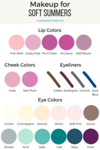 Soft Summer Makeup Colors