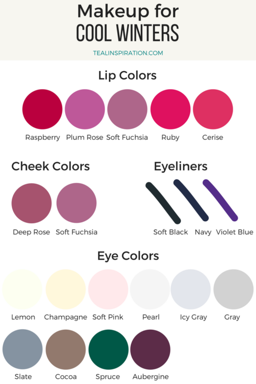 Makeup Colors for Winters – Teal Inspiration