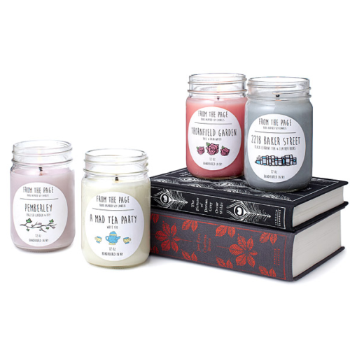 literary candles