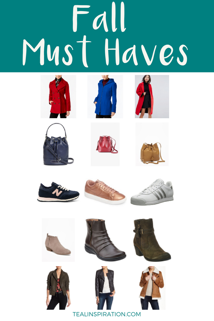 Fall Must Haves Teal Inspiration