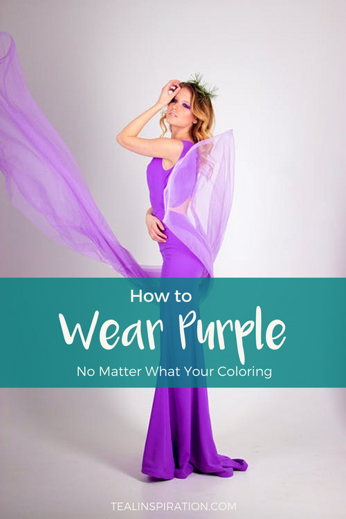 How to Wear Purple
