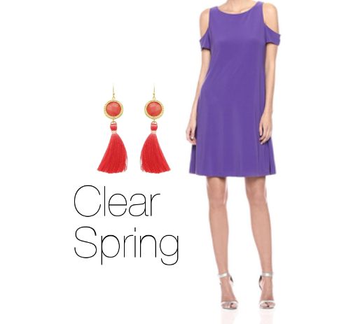 How to Wear Purple Clear Spring