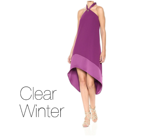 How to Wear Purple Clear Winter
