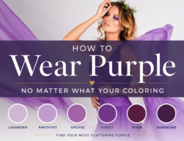 How to Wear Purple for Your Seasonal Color Palette
