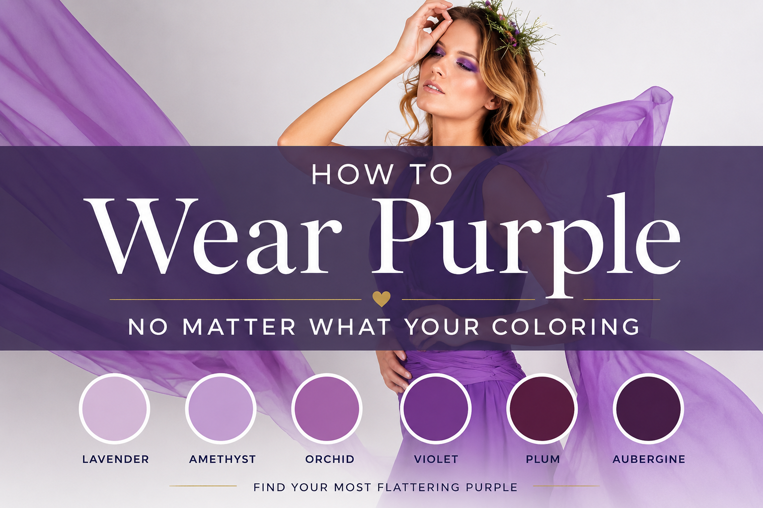 How to Wear Purple for Your Seasonal Color Palette