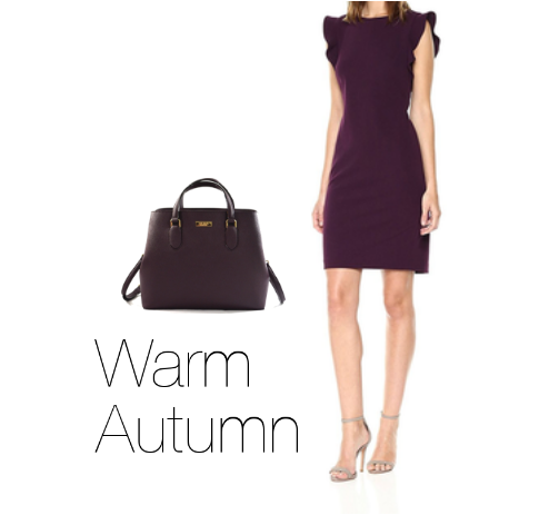 How to Wear Purple Warm Autumn