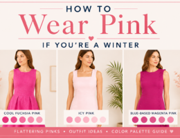 Pink Outfit Ideas for Winter Coloring
