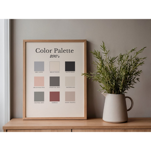 Decades Color Palette Art Prints | Vintage Color Palette Wall Decor (1920s-2010s) - Image 11