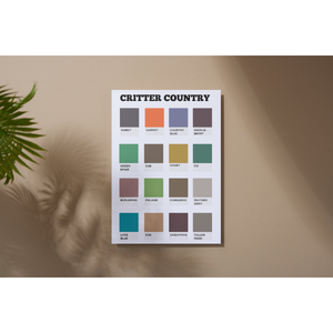 Disneyland Land Color Palette Prints | Theme Park Inspired Wall Art Collection - Image 3