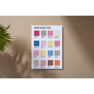 Disneyland Land Color Palette Prints | Theme Park Inspired Wall Art Collection - Image 6