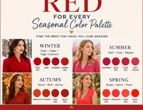 The best red for every seasonal color palette