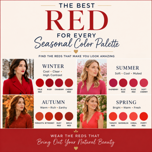 The best red for every seasonal color palette
