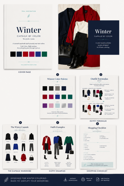 Winter Capsule by Color Booklet