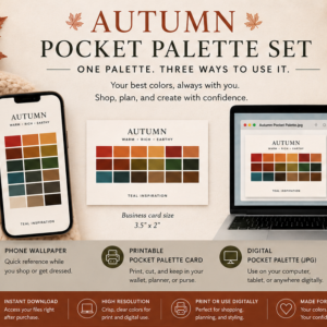 autumn palette pocket bundle shopping color reference