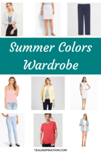 Summer Colors Wardrobe