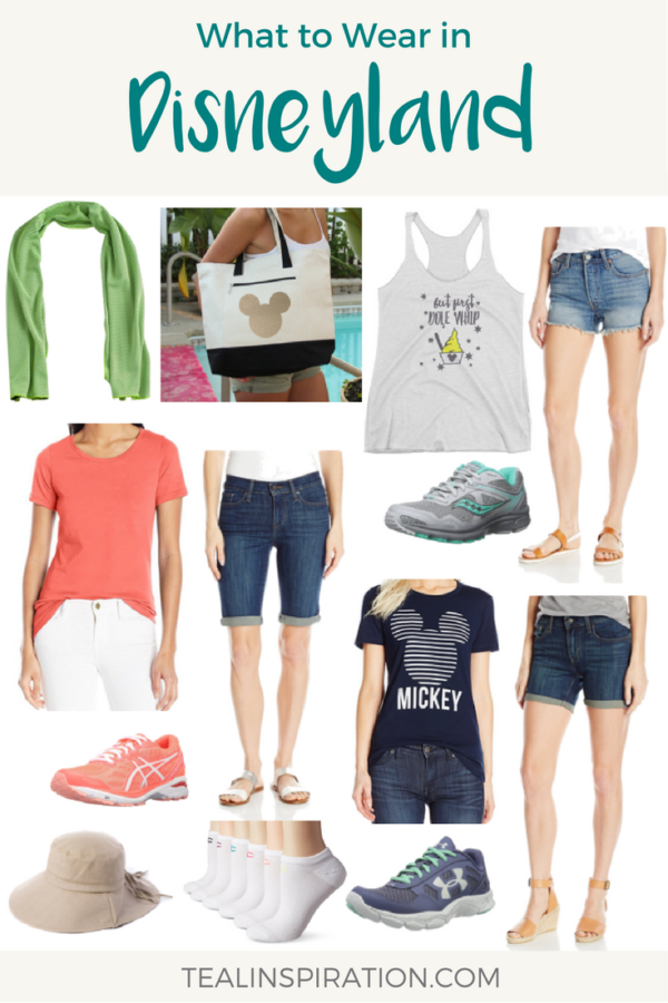 What to Wear in Disneyland Teal Inspiration