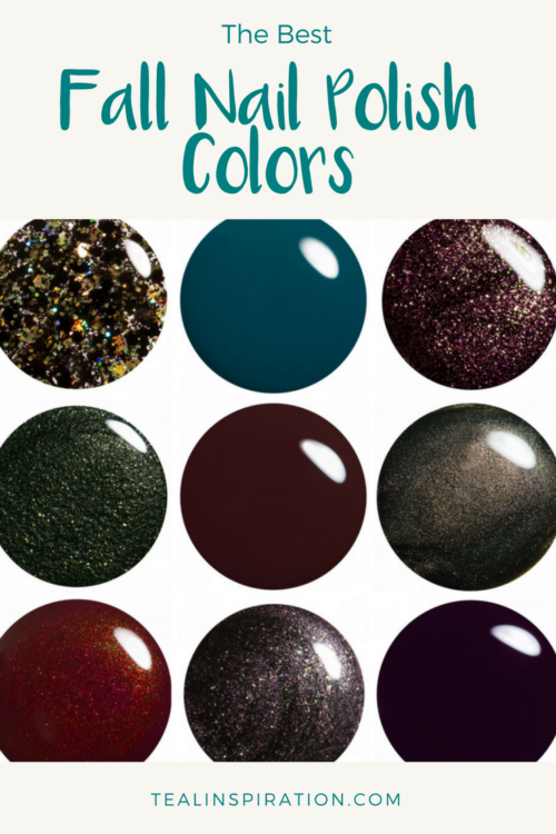 The Best Nail Polish Colors for Fall – Teal Inspiration