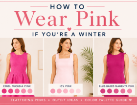 Pink Outfit Ideas for Winter Coloring