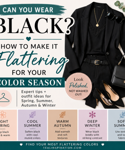 How to Wear Black for Your Color Season