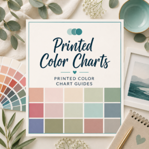 Printed Color Chart Guides