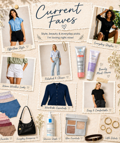 shop my current favorite fashion and beauty obsessions