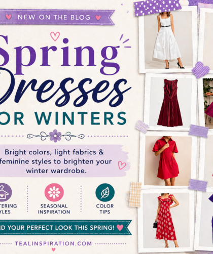 spring dresses for winter color palette