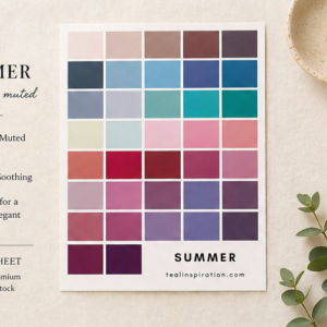 Classic Summer Color Palette Guide