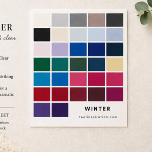 Classic Winter Color Palette Guide