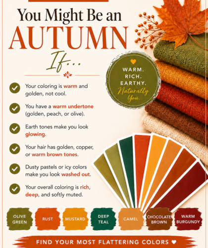 autumn seasonal color analysis palette
