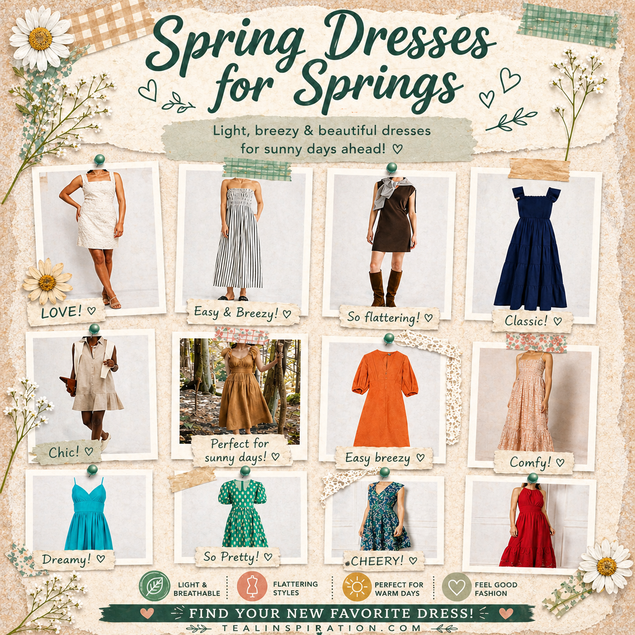 spring dresses for springs