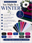 You might be a Winter If seasonal color analysis
