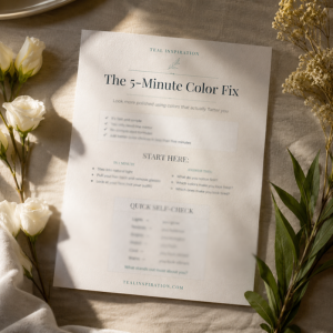 Five Minute Color Fix