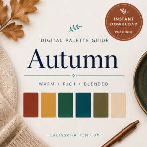 autumn digital palette guide