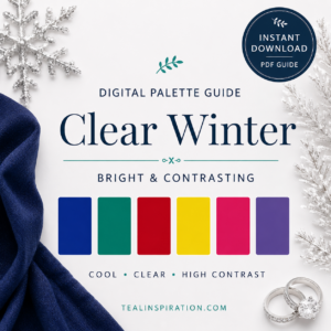 clear winter digital palette